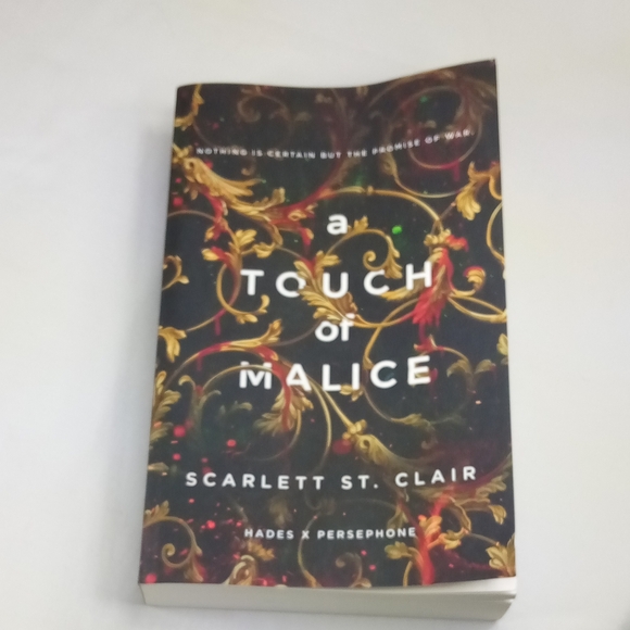 A Touch of Malice Hades X Persephone Saga Paperback Book # by Scarlett St. Clair - Picture 9 of 13